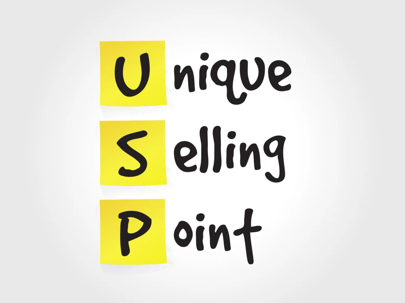 USP’s - Unique selling points - unique selling proposition